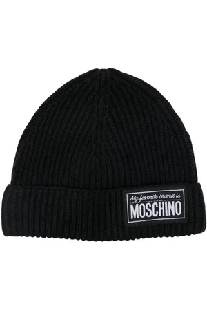 Moschino Gorro con parche del logo