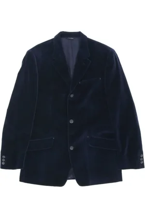 VERSACE Blazer de terciopelo 2000