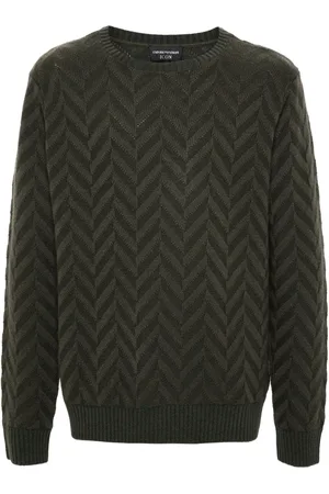 Emporio Armani Jersey con motivo de espiga