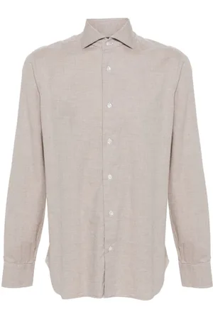 BARBA Camisa con pliegues