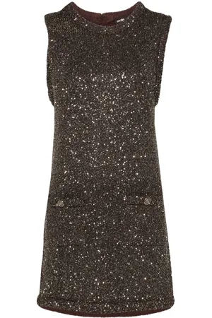 Maje Vestido corto con lentejuelas