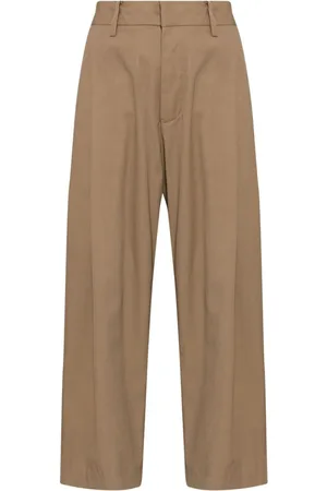 UMA WANG Pantalones capri con pinzas