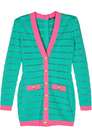 Balmain Vestido corto con botones