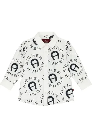 Aigner Camisa con logo estampado