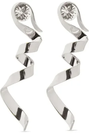 DRIES VAN NOTEN Pendientes con diseño ondulado