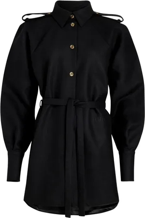 Patou Vestido camisero corto