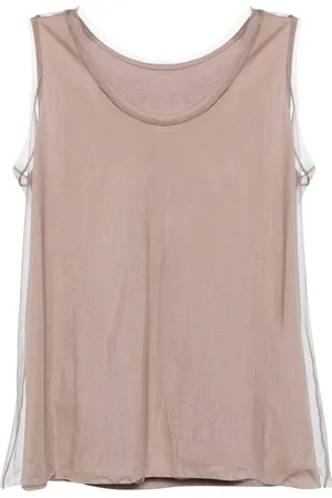 JNBY Top con detalle de malla