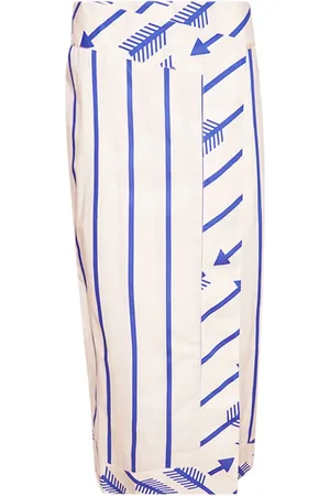 JOHANNA ORTIZ Falda midi Mar de Cortes