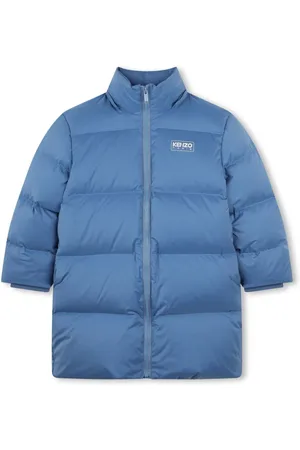 Kenzo Plumífero con logo estampado