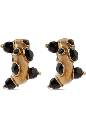 DRIES VAN NOTEN Pendientes de aro con cuentas