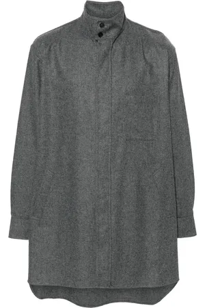 Y-3 Sobrecamisa de franela Ghani