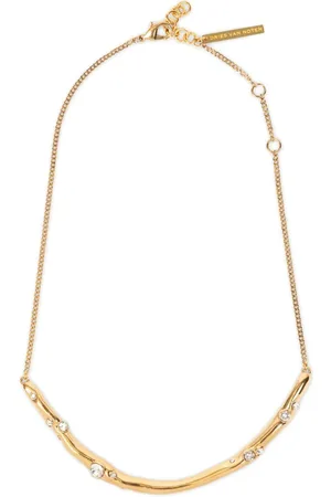 DRIES VAN NOTEN Collar con aplique de cristales