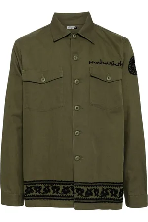 Maharishi Camisa utility Thar con diseño de dragón