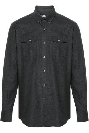 Karl Lagerfeld Camisa de fieltro