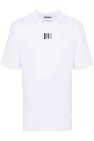 Moschino Camiseta con motivo de código de barras