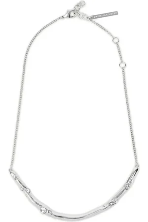 DRIES VAN NOTEN Collar con aplique de cristales