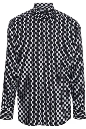 Karl Lagerfeld Camisa con logo estampado