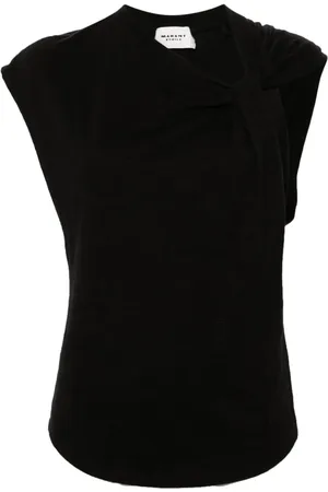 Marant Etoile Camiseta Naydali asimétrica