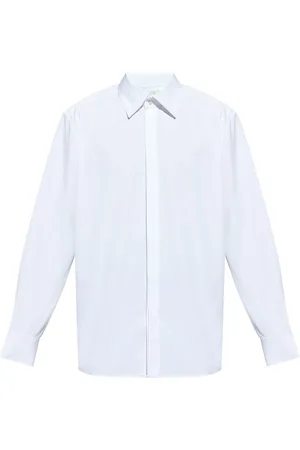 Saint Laurent Camisa con botones ocultos