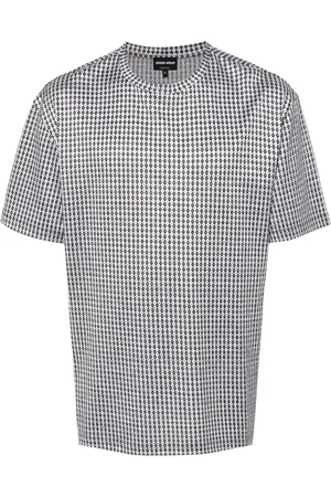 Giorgio Armani Camiseta con motivo geométrico