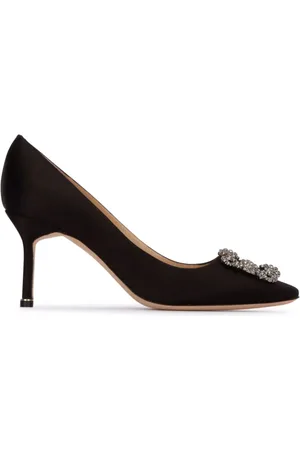 Manolo Blahnik Zapatos Hangisi con tacón de 70 mm