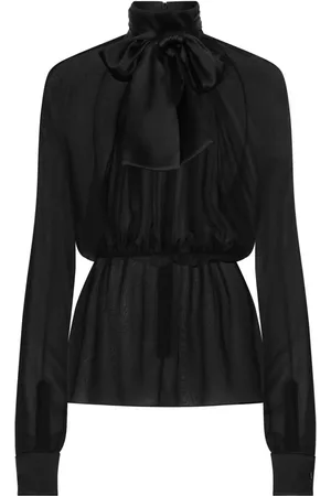 Dolce & Gabbana Blusa semitranslúcida