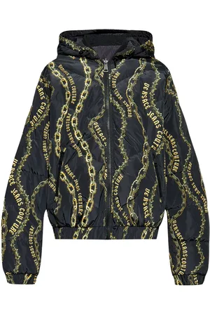 VERSACE Chaqueta reversible con capucha