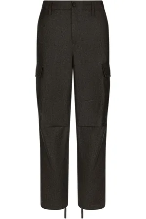 Dolce & Gabbana Pantalones cargo con detalle de cuerda
