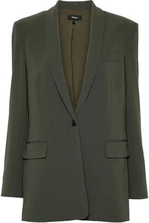 THEORY Blazer Admiral a rayas