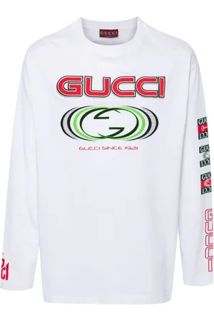 Gucci Camiseta con logo estampado