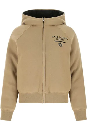 Prada Chaqueta con logo en jacquard