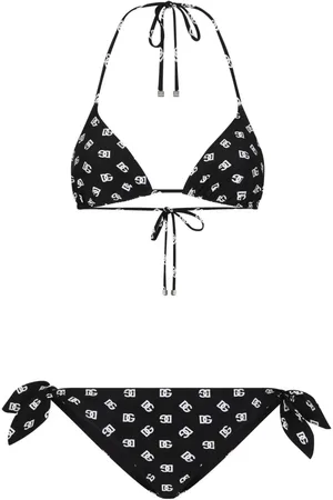 Dolce & Gabbana Bikini con logo DG
