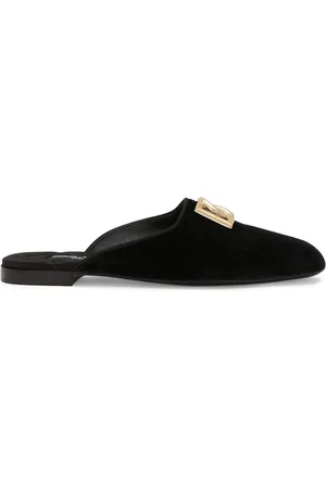 Dolce & Gabbana Slippers con placa del logo