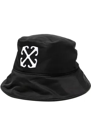 OFF-WHITE Sombrero de pescador con logo bordado