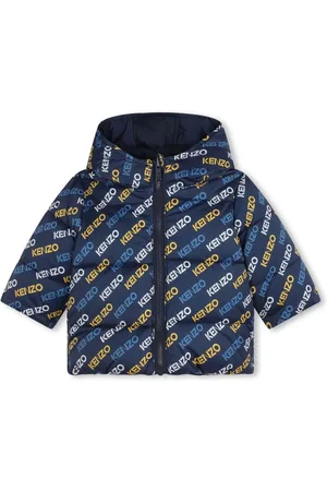 Kenzo Plumífero reversible con logo