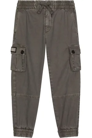 Dolce & Gabbana Pantalones cargo con etiqueta del logo