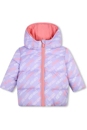Kenzo Plumífero reversible con logo