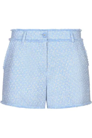 Dolce & Gabbana Pantalones cortos de vestir con flecos