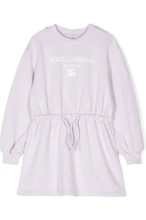 Dolce & Gabbana Vestido con logo estampado