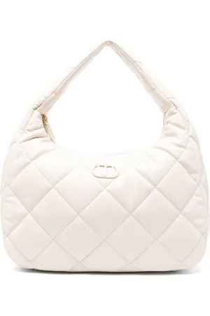 Twin-Set Bolso shopper con placa del logo