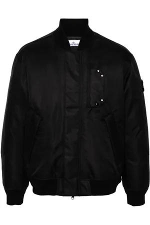 Stone Island Chaqueta bómber con distintivo Compass