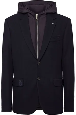 BILLIONAIRE Blazer a capas con capucha