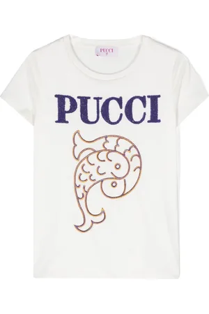 PUCCI Junior Camiseta con logo