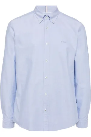 HUGO BOSS Camisa con logo bordado