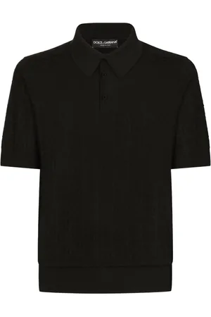 Dolce & Gabbana Polo con monograma en jacquard