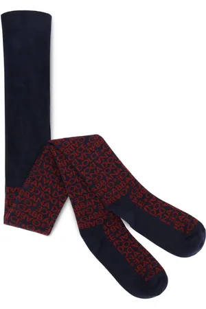 Dolce & Gabbana Medias con logo en jacquard