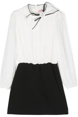 MISS BLUMARINE Vestido con placa del logo