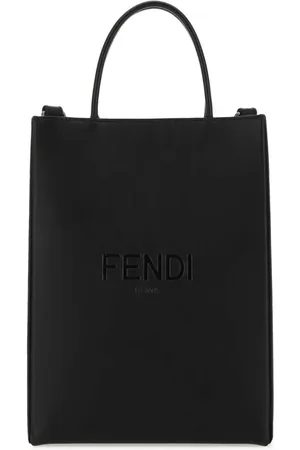 Fendi Bolso shopper con logo en relieve