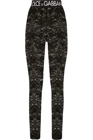 Dolce & Gabbana Leggins de encaje