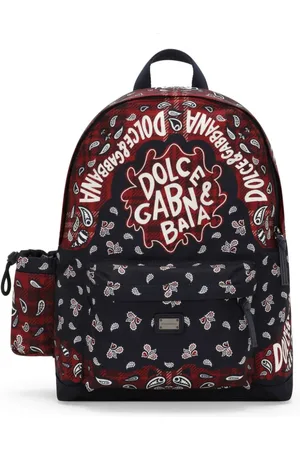 Dolce & Gabbana Mochila con estampado bandana